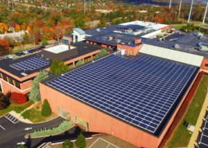 The solar system at New Jersey Cardiology generates 115,000kWh annually!