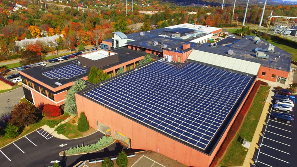 The solar system at New Jersey Cardiology generates 115,000kWh annually!