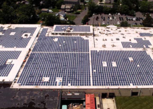 Cranford Business park in New Jersey was able to save with a 1,082.050 kW solar installation.