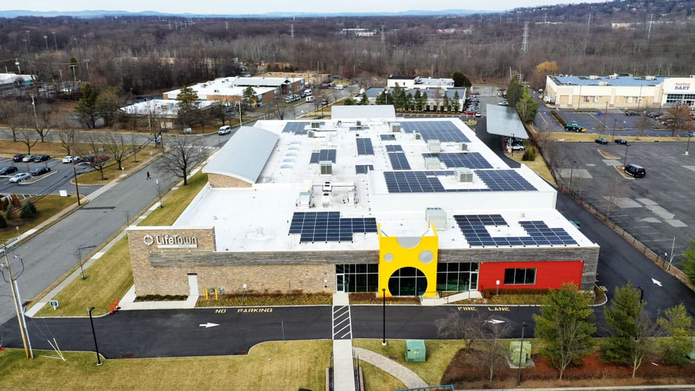 Lifetown/Friendship Circle has a solar system that is generating 70,557 kWh per year.