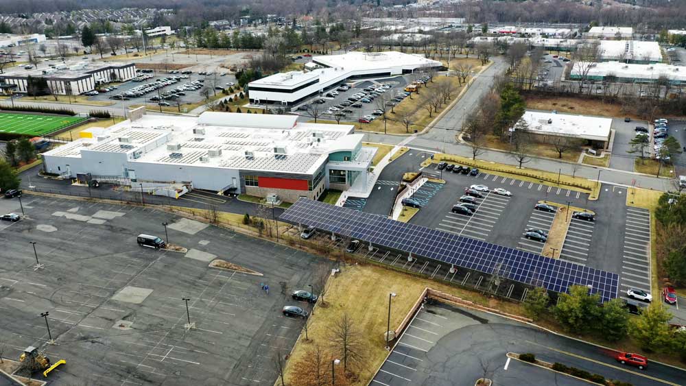 Lifetown / Friendship circle uses a solar system to power a LifeTown is a 53,000 square foot facility
