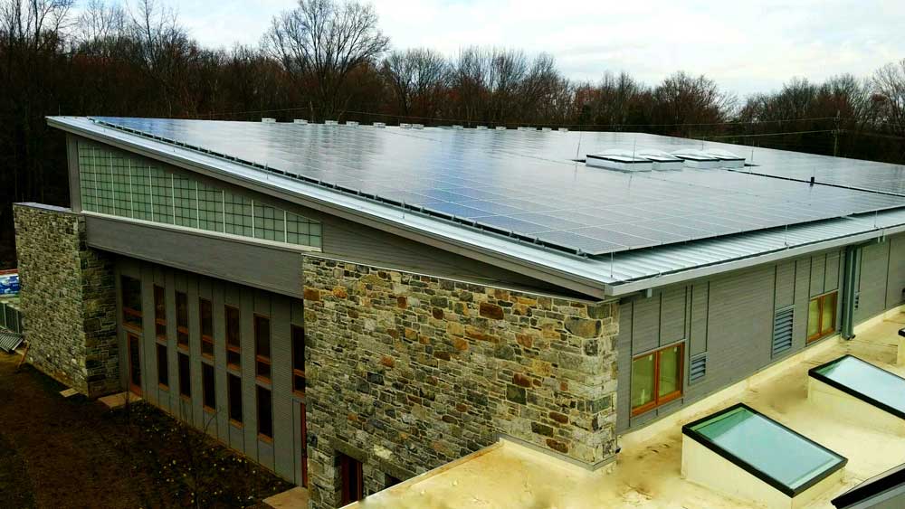 The solar system at The Willow School sources 122,970 kWh yearly!