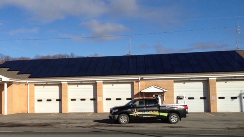 Budd Lake Fire Department was able to save with a 58.250 kW solar system generating 70,557 kWh per year.