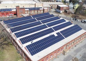 Commercial solar installation for Darlington Heritage in New Jersey, producing 347,490 kWh yearly!