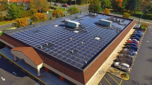The solar system at University Radiology sources 428,307 kWh yearly.