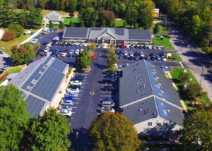 Berlin Medical Center uses a solar system that sources 640,000 kWh yearly.