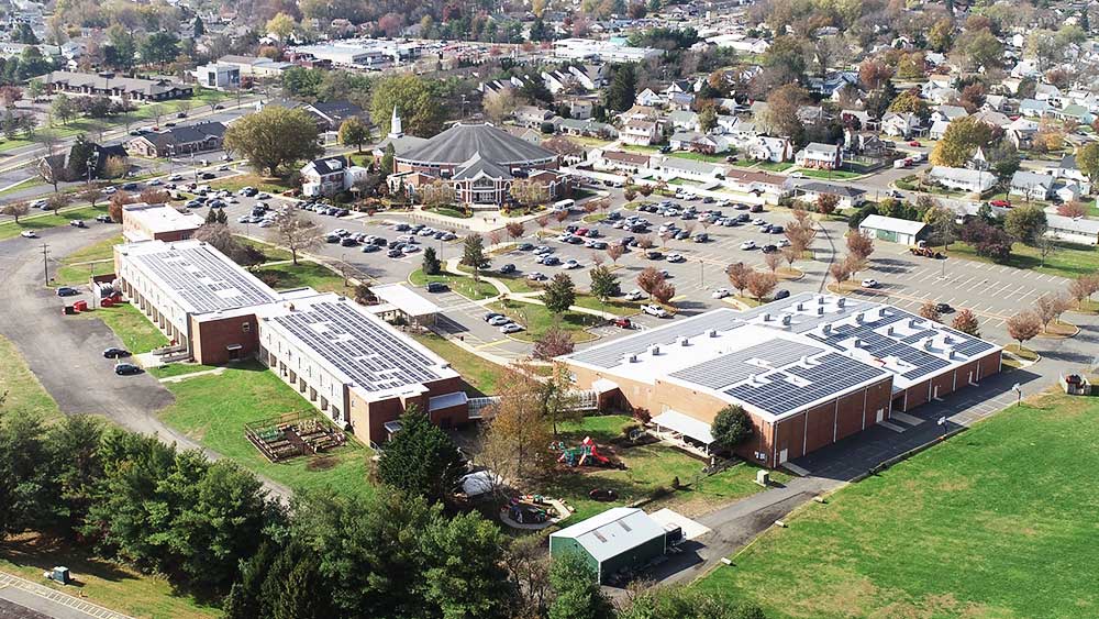 We installed a 606.240 kW solar system for St. Gregory’s the Great!