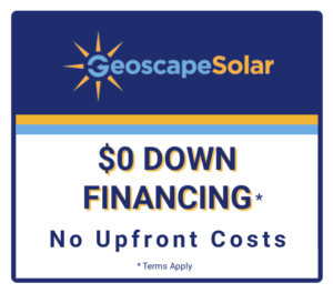 $0 Down Solar Financing from Geoscape Solar
