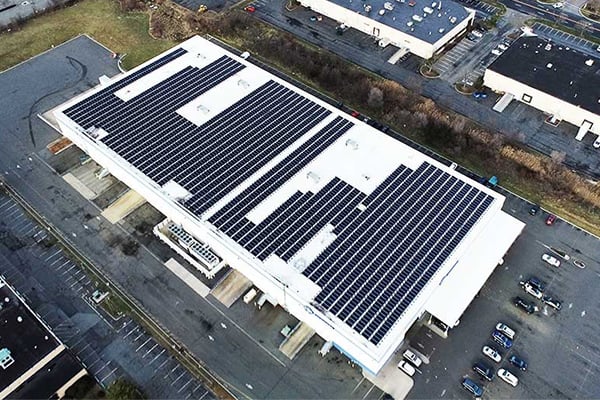 Jetro Restaurant Depot Commercial Solar Project - solar installation company in NJ - Geoscape Solar