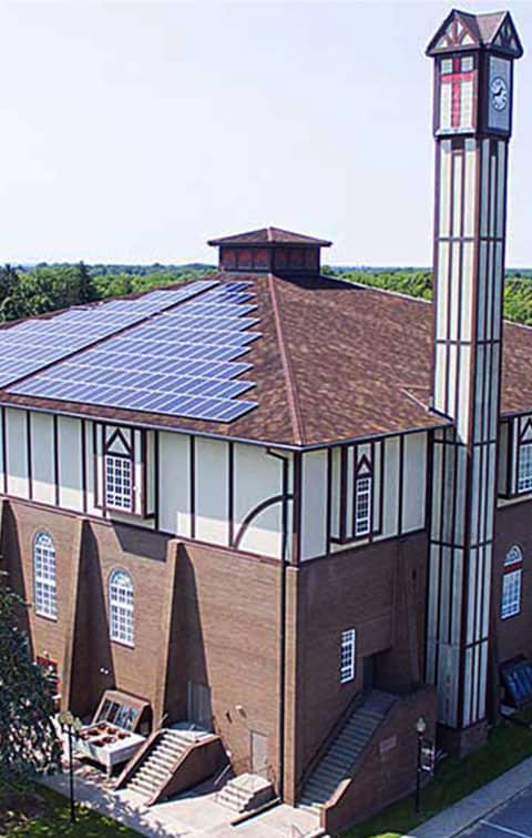 Crossroads Worship CenterSacred Spaces Solar Installation
