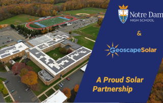 Notre Dame High School in New Jersey went solar with Geoscape Solar and saving money